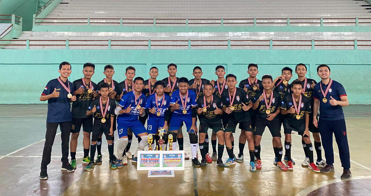 Tim Futsal FASS Juara Liga AFFI 2021