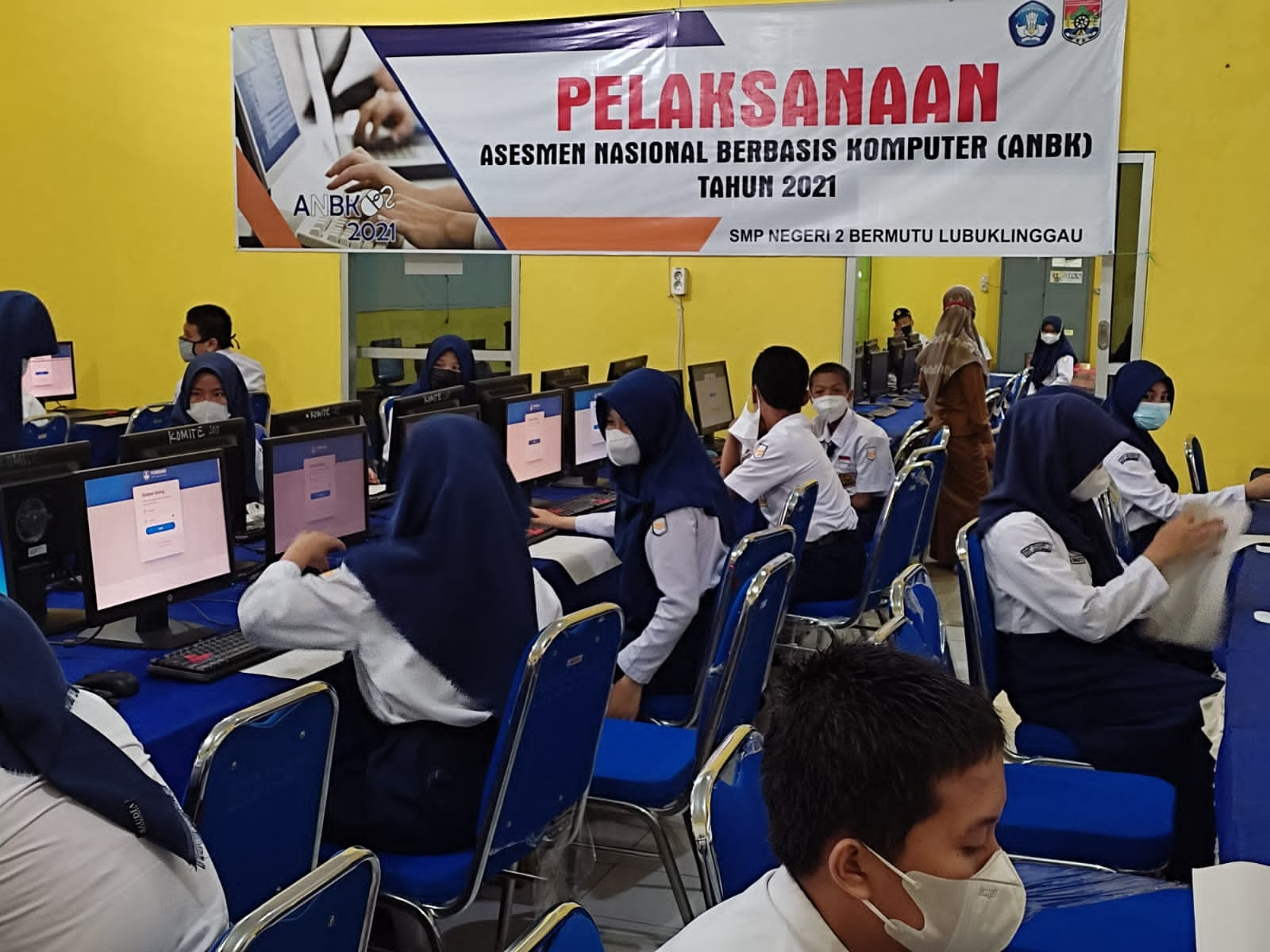 Pelajar SMPN 2 Lubuklinggau Ikuti ANBK