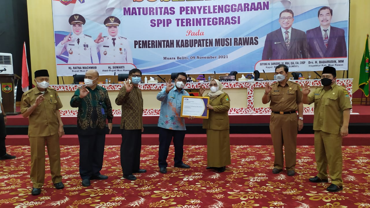 Mura Raih Penghargaan Kapabilitas APIP Level Tiga