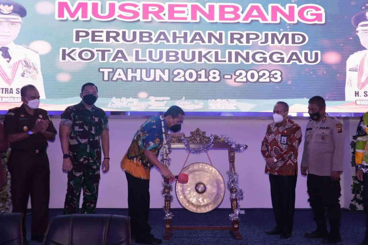 Wali Kota Buka Musrenbang Perubahan RPJMD Tahun 2018-2023