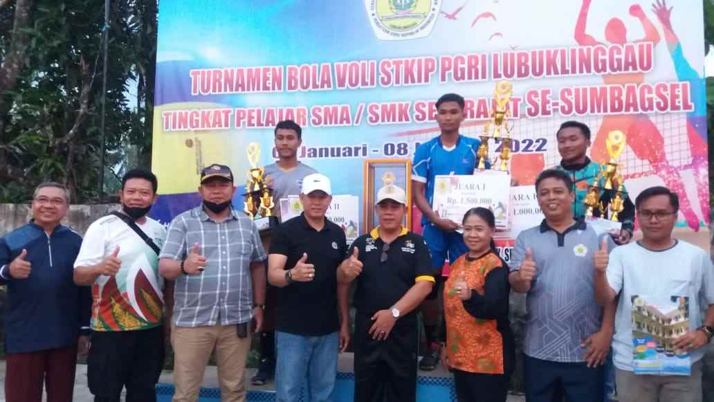 Turnamen STKIP PGRI CUP II Sukses, SMKN 1 Bengkulu Bawa Pulang Tropi Bergilir