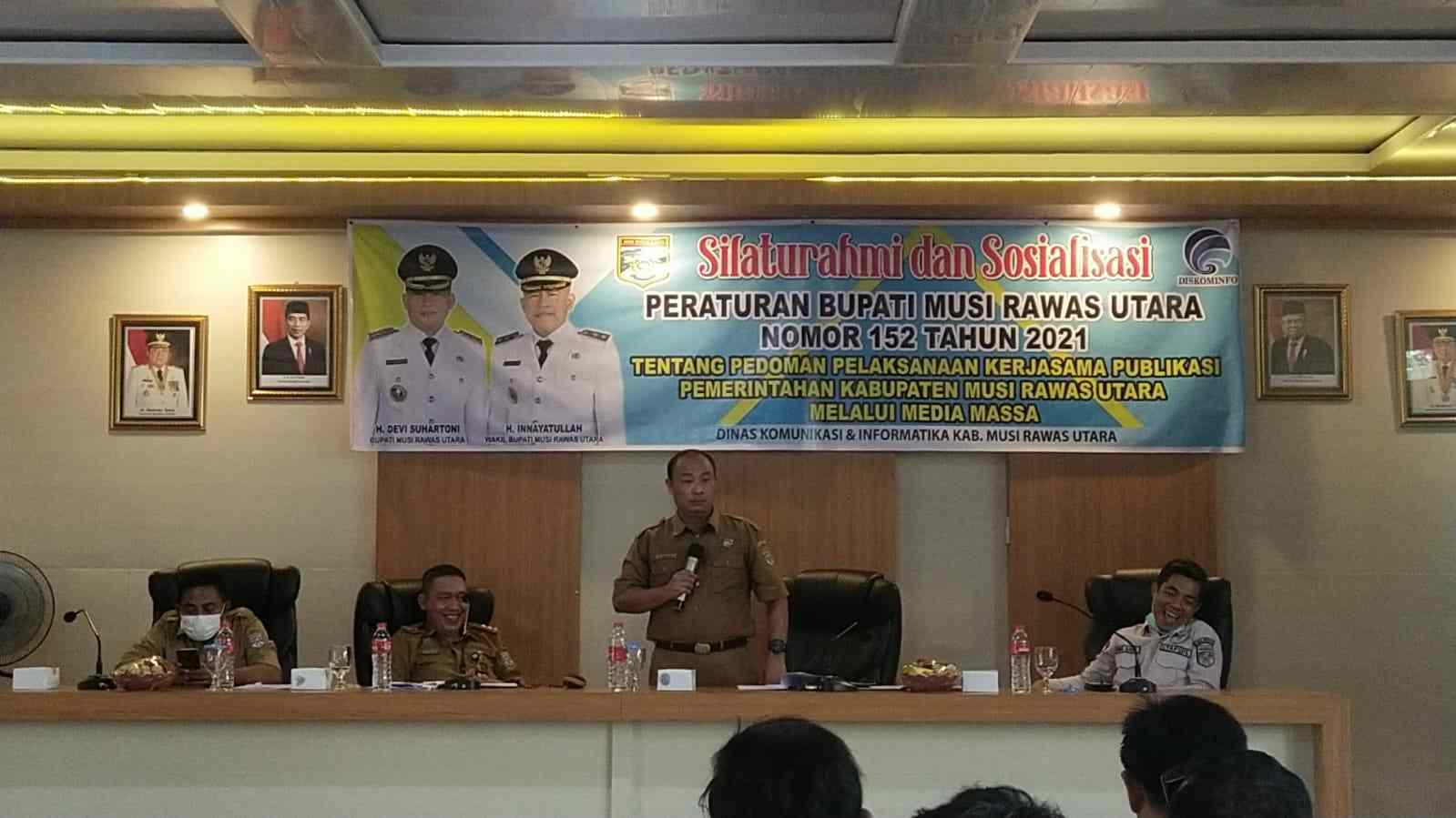 Kabid Data dan Informasi Kominfo Jamiludin : Untuk Kerjasama Media TV Jangan Berharap