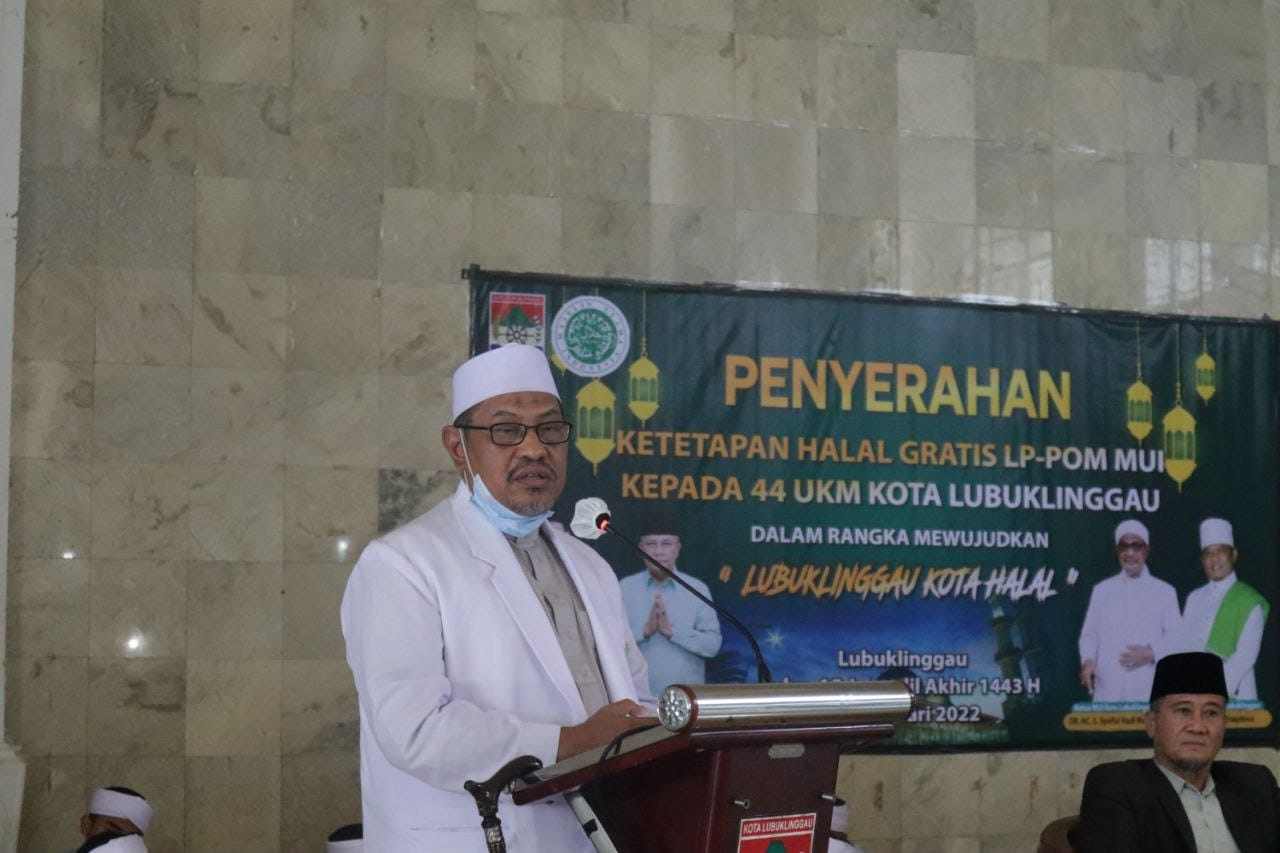 44 UMKM Terima Sertifikat Halal