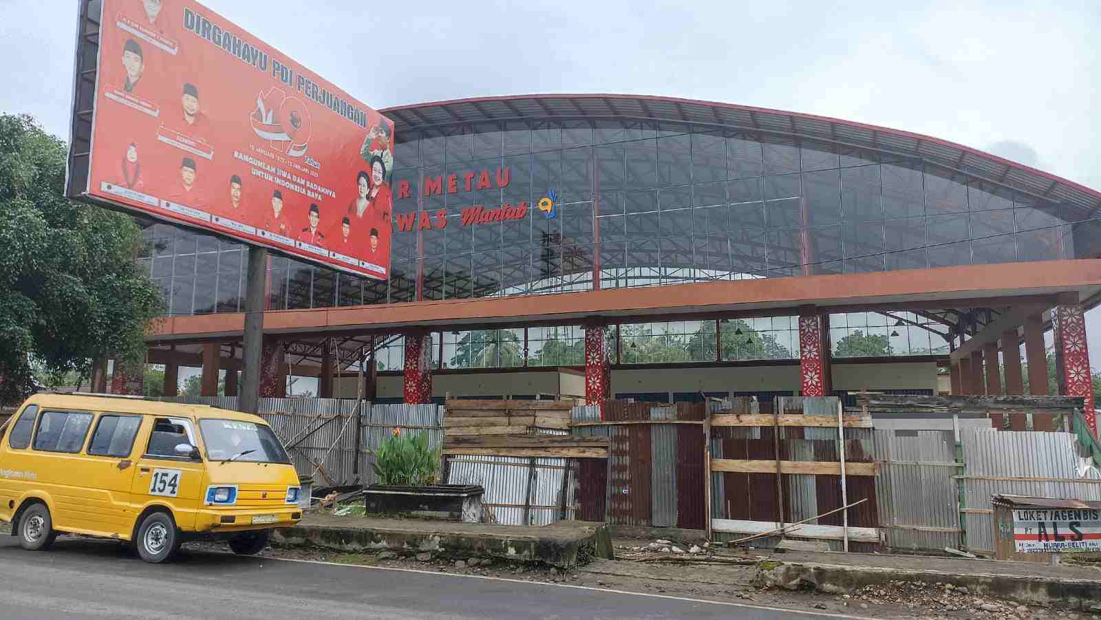 Pasar Metau Potensi Jadi Icon di Musi Rawas