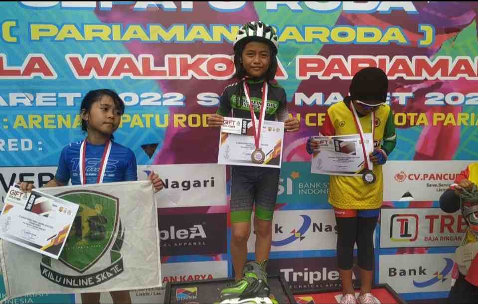 The Best, Atlet Sepatu Roda Lubuklinggau Juara Kejurnas di Sumatera Barat