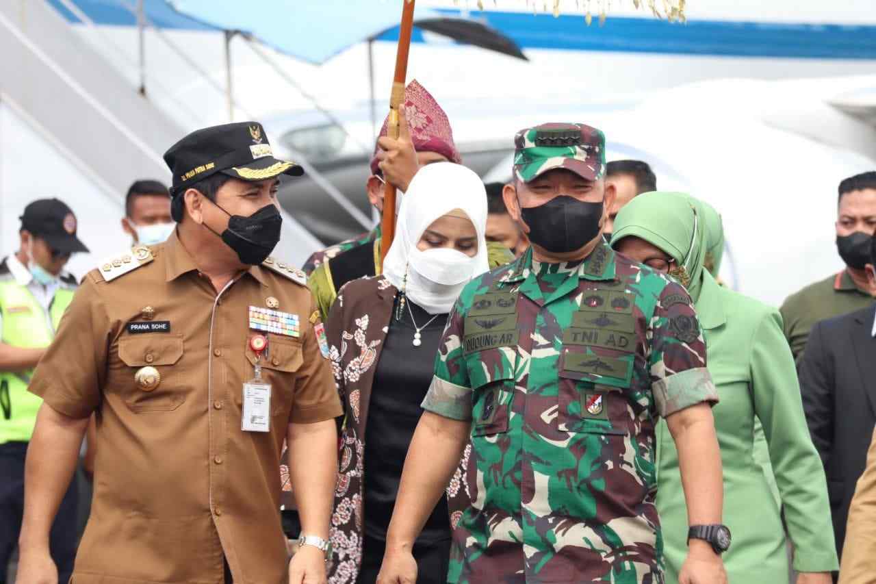 Rehab RUMKITBAN, Jenderal TNI Dudung Abdurrahman Ucapkan Terimakasih ke Walikota Lubuklinggau
