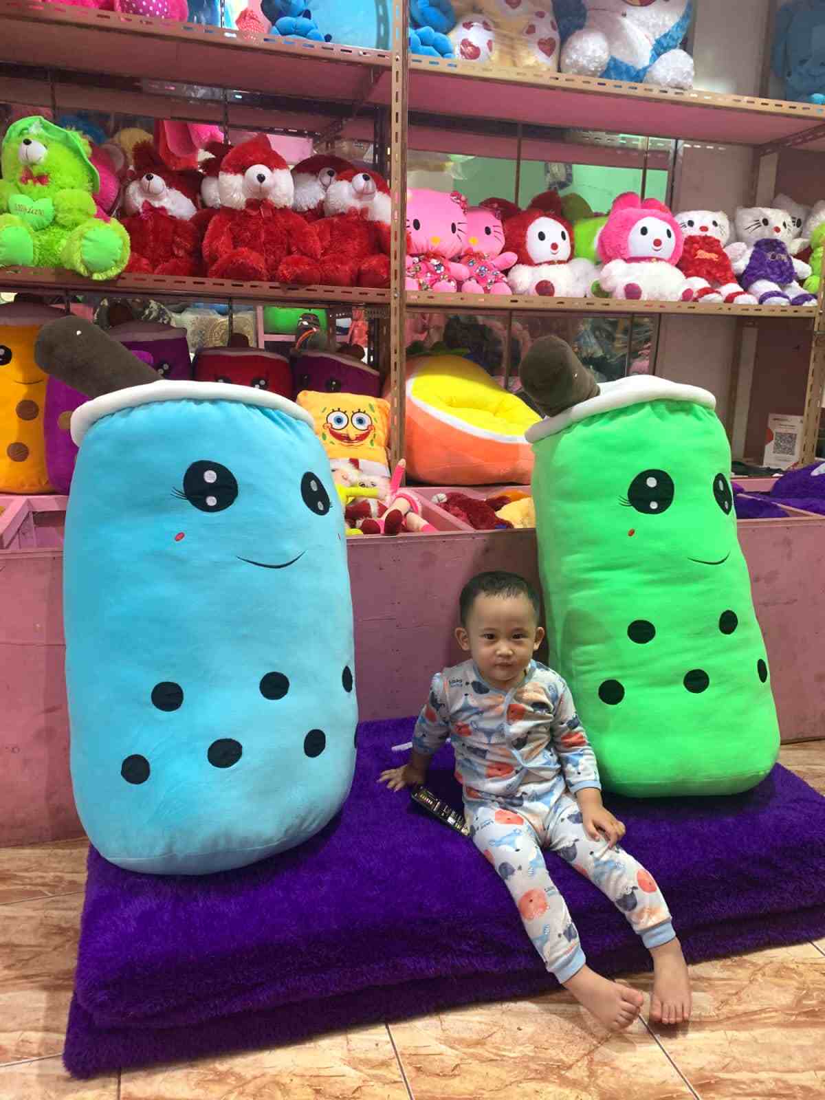 Wow, di Toko Beryl Raja Boneka ada Boneka Boba Ukuran 1 Meter  