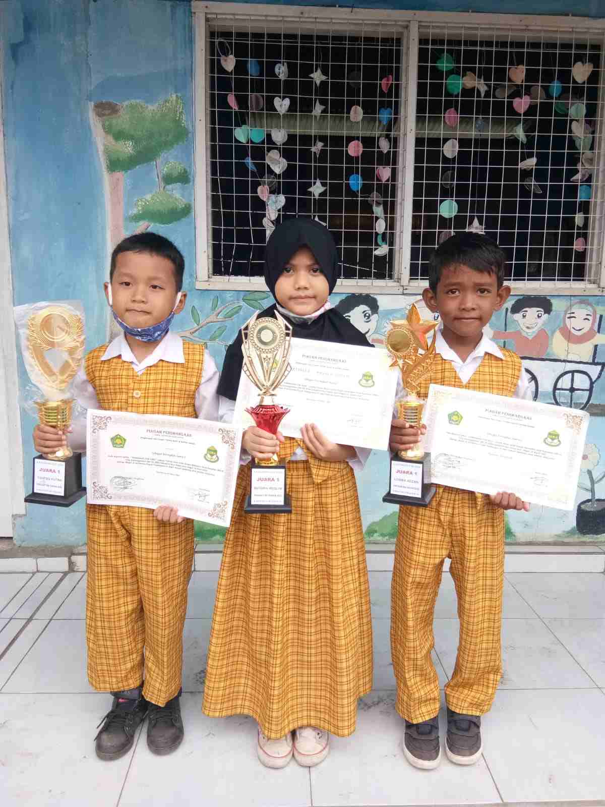 Anak Didik RA Bina ‘Ilmi Juara Busana Muslim, Azan dan Hapalan Surat Pendek