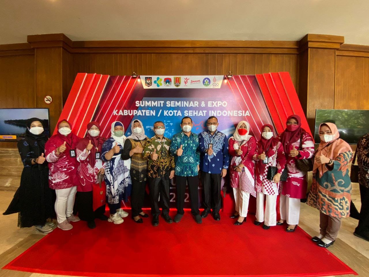 Wali Kota Hadiri Summit Kabupaten/Kota Sehat Indonesia 2022