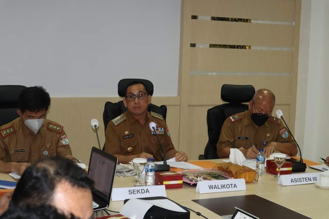 Pimpin Rapat Evaluasi Program Pencegahan Korupsi, Wako : Semoga Bisa Meningkatkan Penilaian