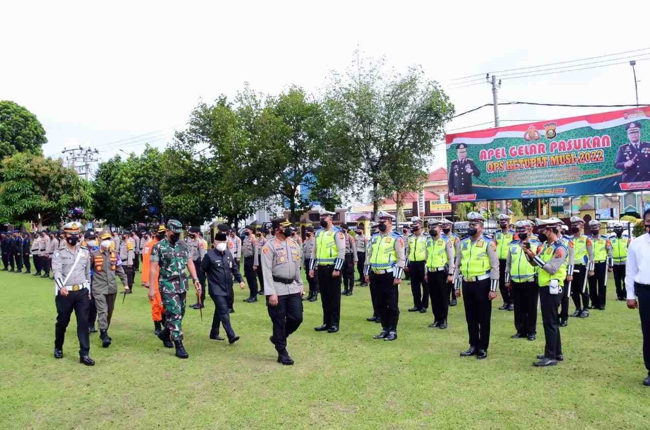 Wawako Hadiri Gelar Pasukan Ops Ketupat Musi 2022
