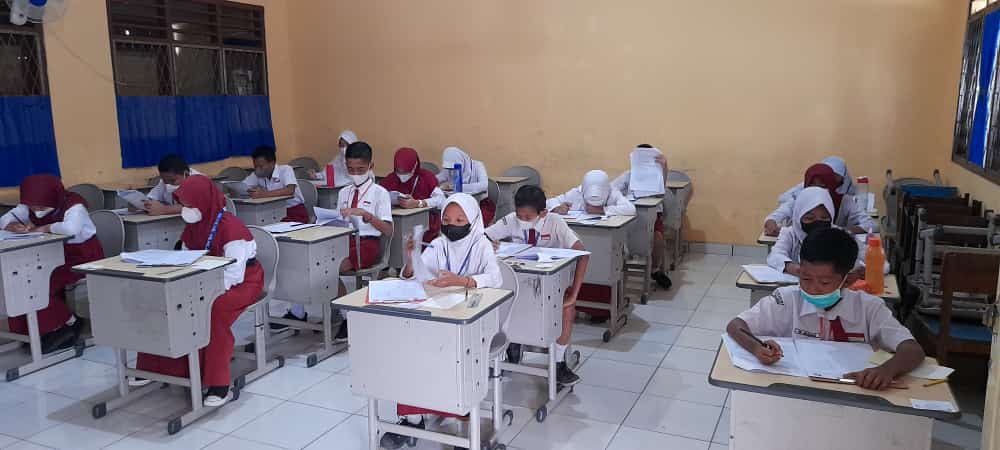 Pelaksanaan US SDN 22 Berjalan Tertib, Diikuti 66 Pelajar