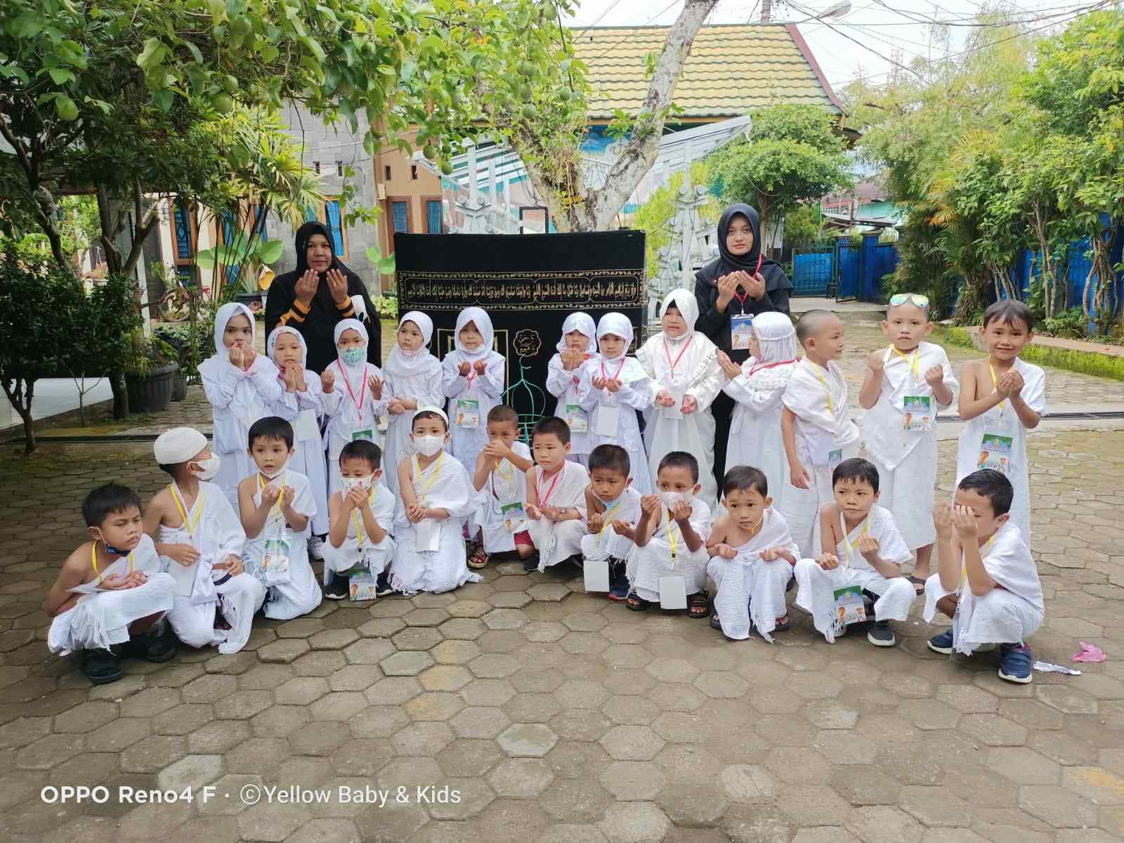 Anak Didik RA Ummi Ikuti Manasik Haji