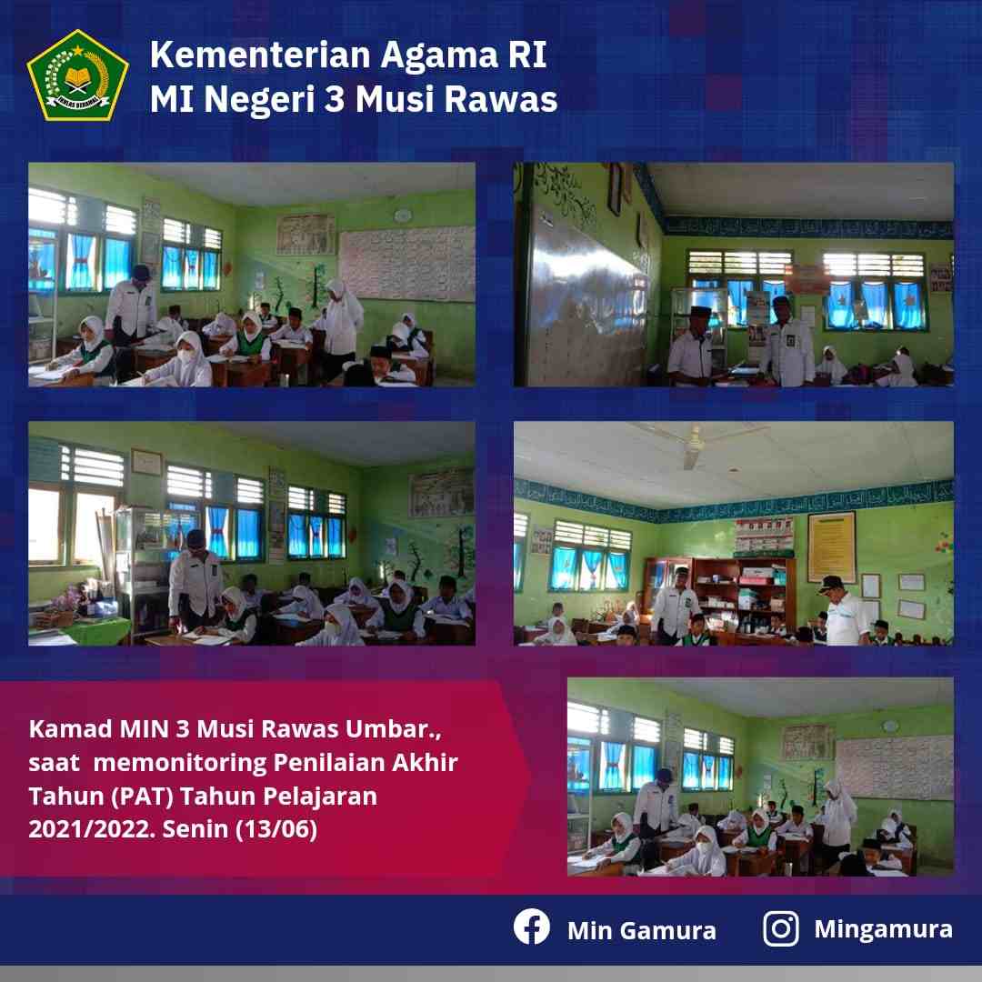 Pelajar MIN 3 Mura Ikuti PAT