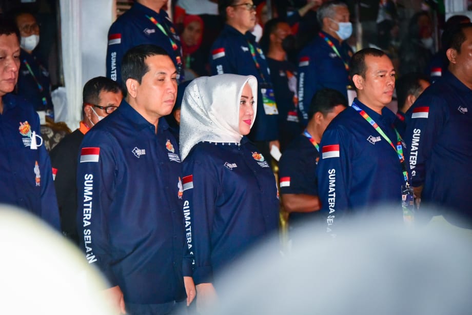 Bupati Musi Rawas, Walikota Lubuklinggau dan Ketua KORMI Hadiri Pembukaan FORNAS ke-VI di Jakabaring Sport City