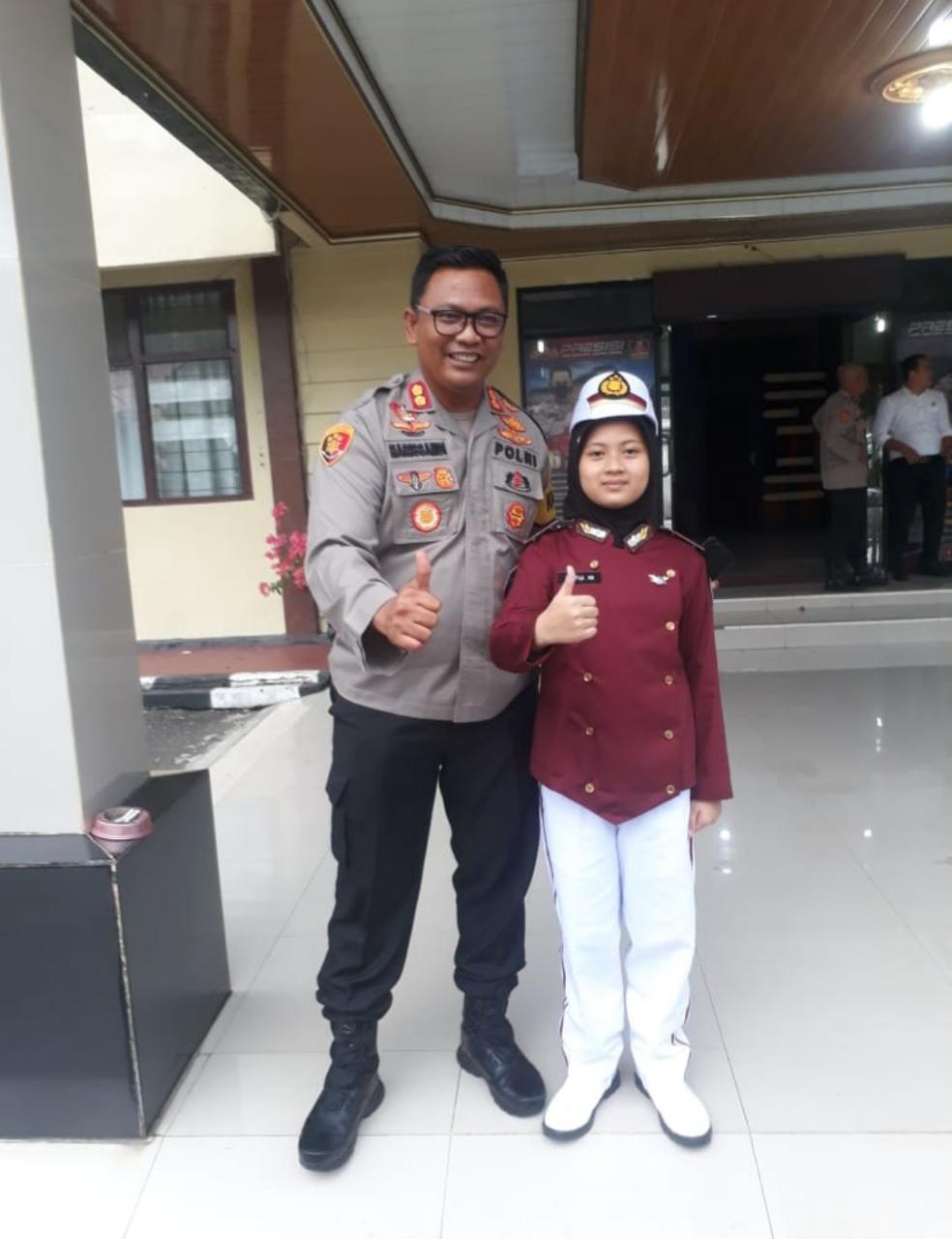 Bercita-cita Polwan, Dwiafiqa Mirza Kamila Terpilih jadi Pocil