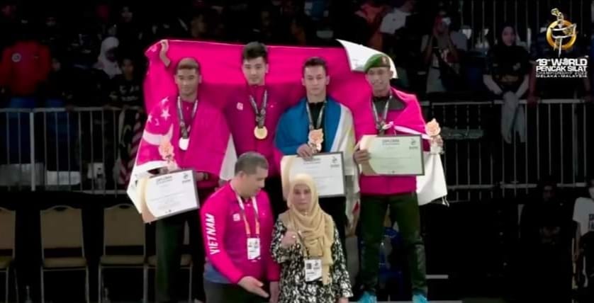Pesilat Asal Linggau Sumbang Perunggu di Kejuaraan Dunia