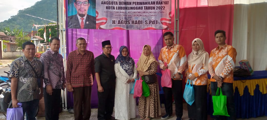 Agus Hadi Serap Aspirasi Masyarakat Lewat Reses