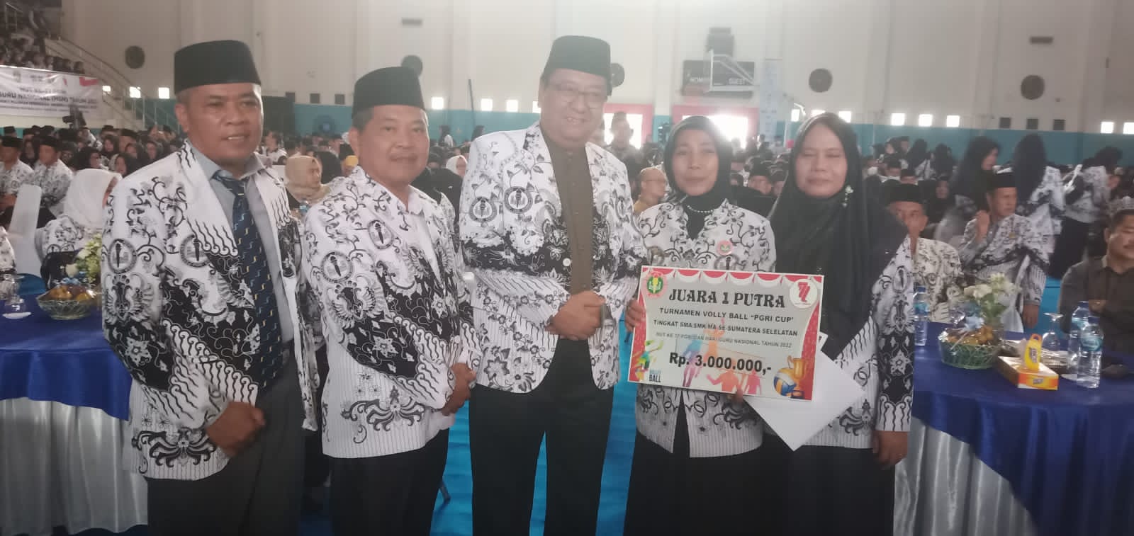 SMAN 1 Muara Beliti Juara Umum Volly Ball Tingkat Sumsel
