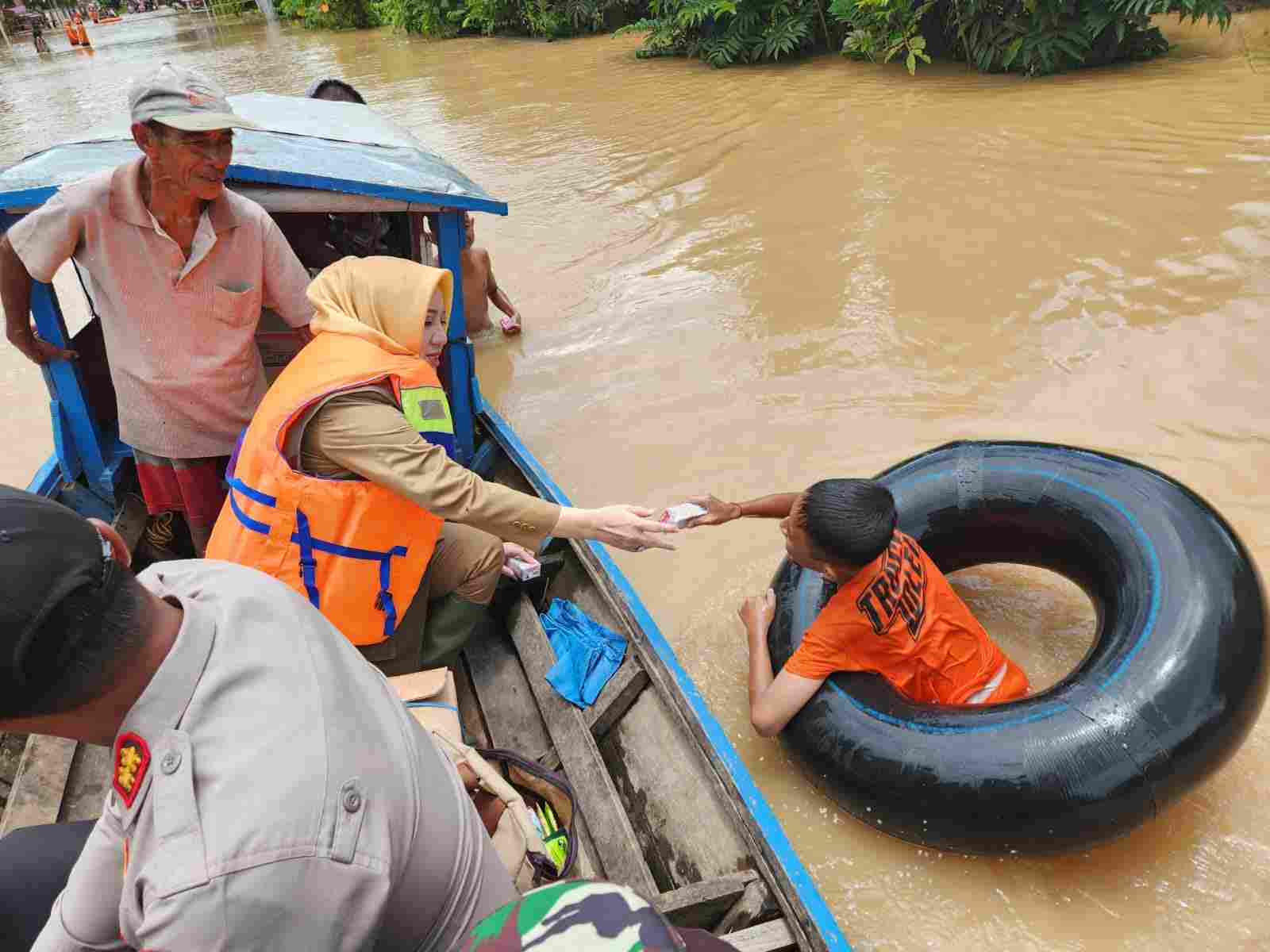 Pantau Banjir, Bupati Mura Beri Intruksi, Keselamatan Warga Diutamakan