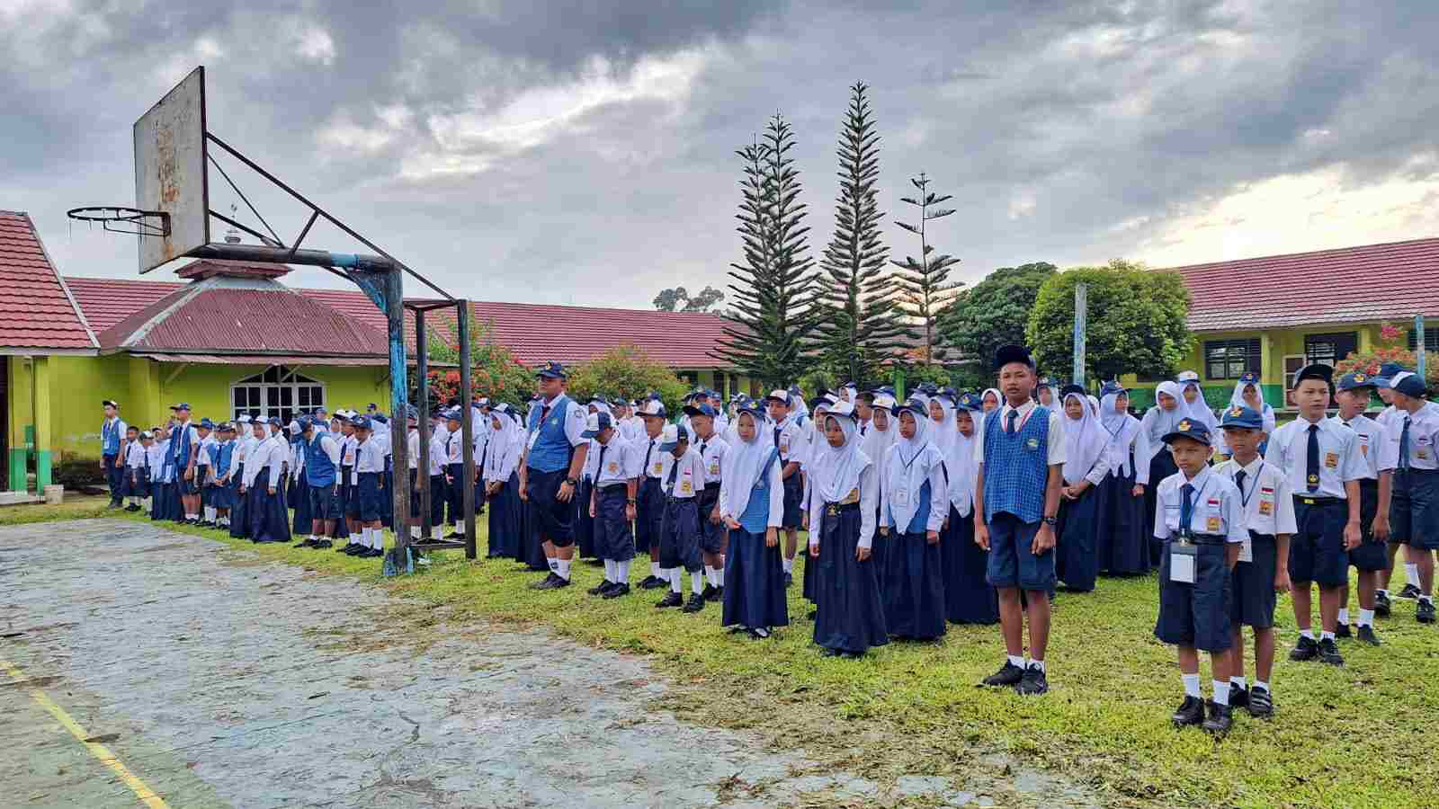 Siswa Baru SMPN 6 Lubuklinggau Antusias Ikuti MPLS