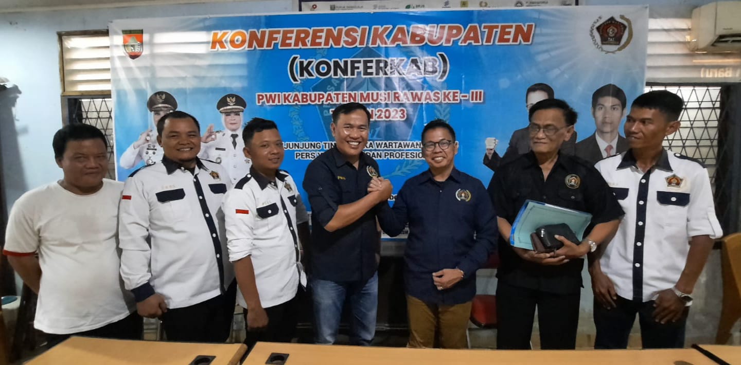 Jhuan Silitonga Kembali Komandoi PWI Musi Rawas 2023 – 2026