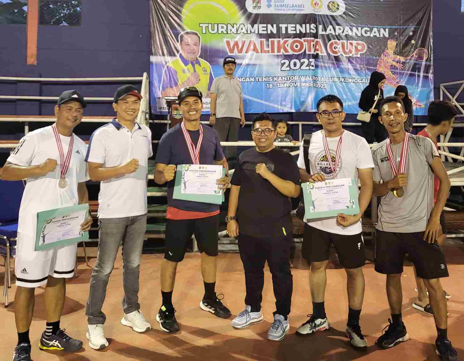 Pelti Sukses Gelar Turnamen Tenis Lapangan