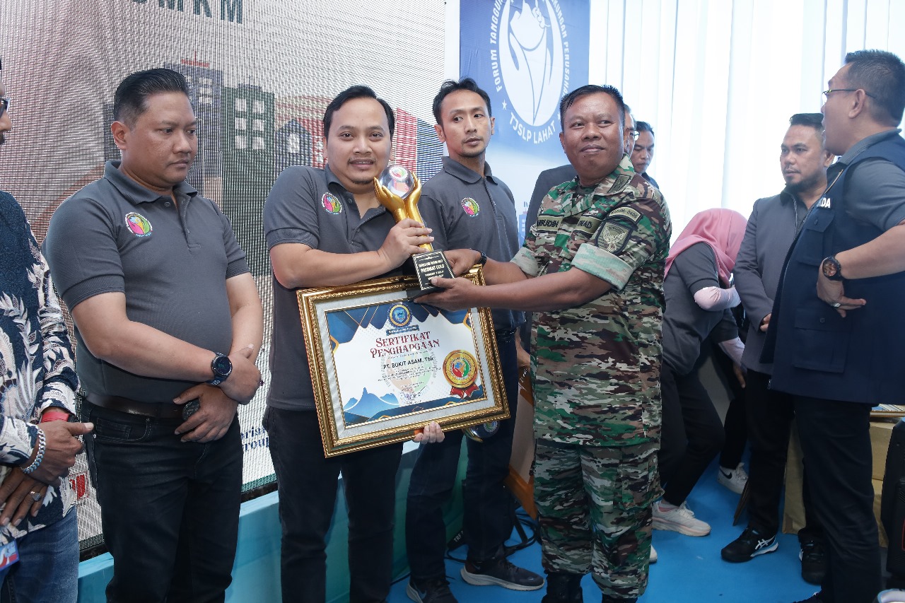 Bukit Asam Raih Gelar Perusahaan Terbaik di Ajang Serelo CSR Award