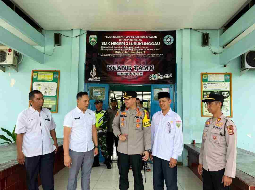 Datangi SMKN 3, Kapolres Lubuklinggau Ajak Siswa Jauhi Narkoba dan Fokus Belajar